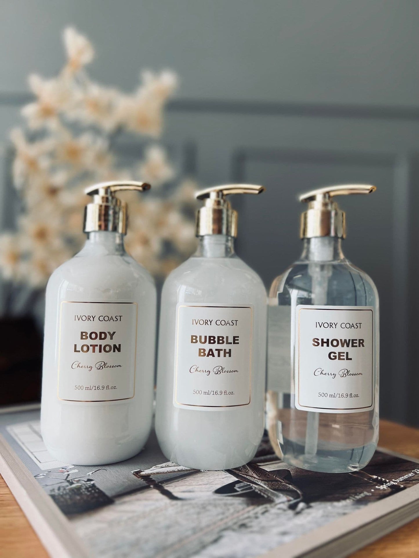 Bodylotion , Shower , Bubble bath - Sæt af 3 stk - VIAMAJA.DK