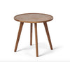Tisch Rund 45x50 cm Eiche