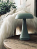 Wiederaufladbare Tischlampe – Mushroom Dusty green