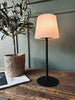 Tischlampe mit Solarzellen und wiederaufladbarer Funktion