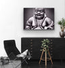 Buddha-Plakat - Schwarz / Weiß