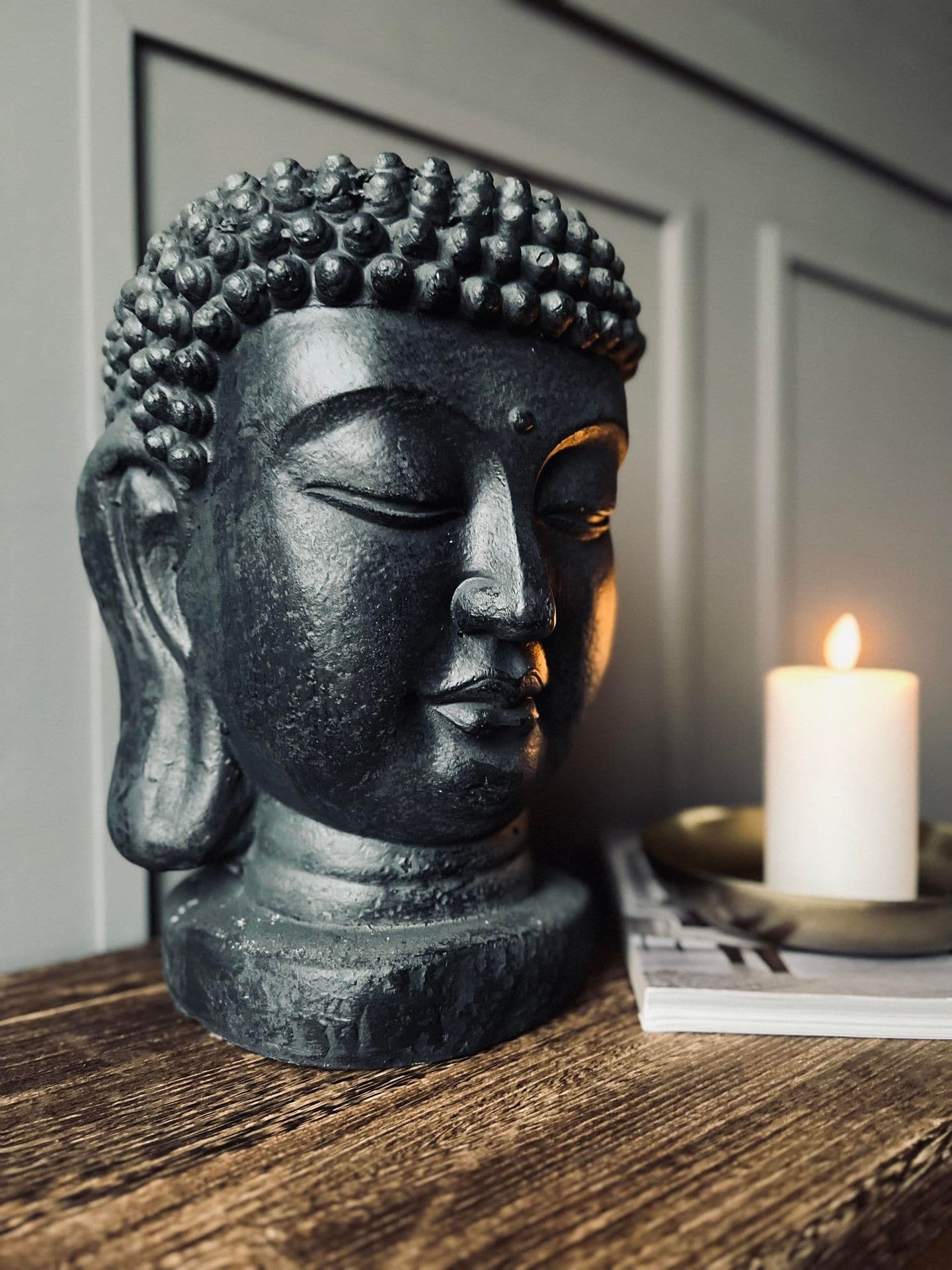 Buddha - Stor potte til blomster - VIAMAJA.DK