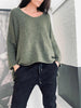 Hose COMFY - Schwarzer Samt - One Size