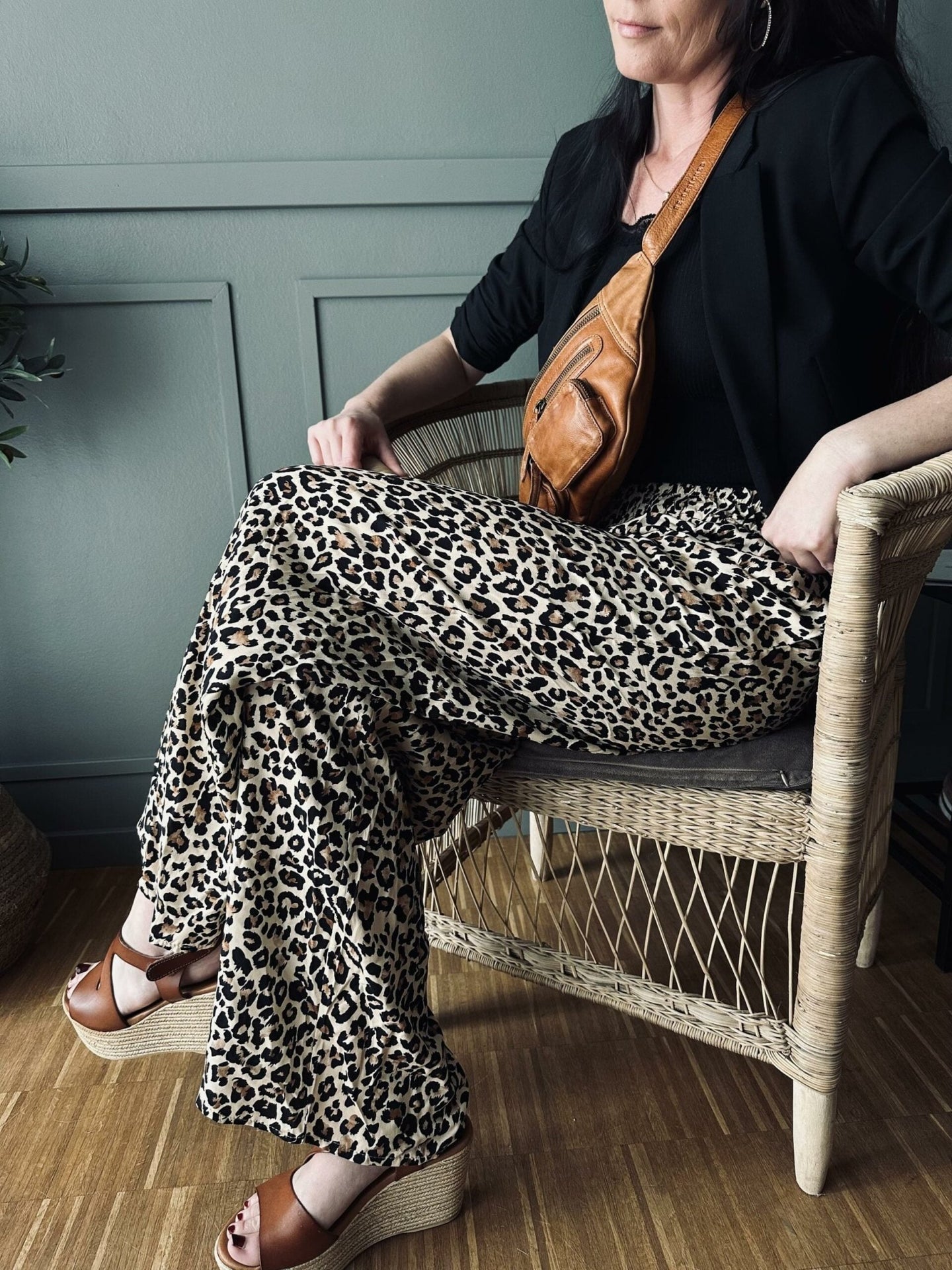 Bukser Leopard - VIAMAJA.DK