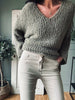 Hosen mit Stretch – Beige