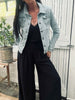 Hose mit Smock - Black