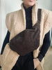 Bumbag CARGO Wildleder Braun