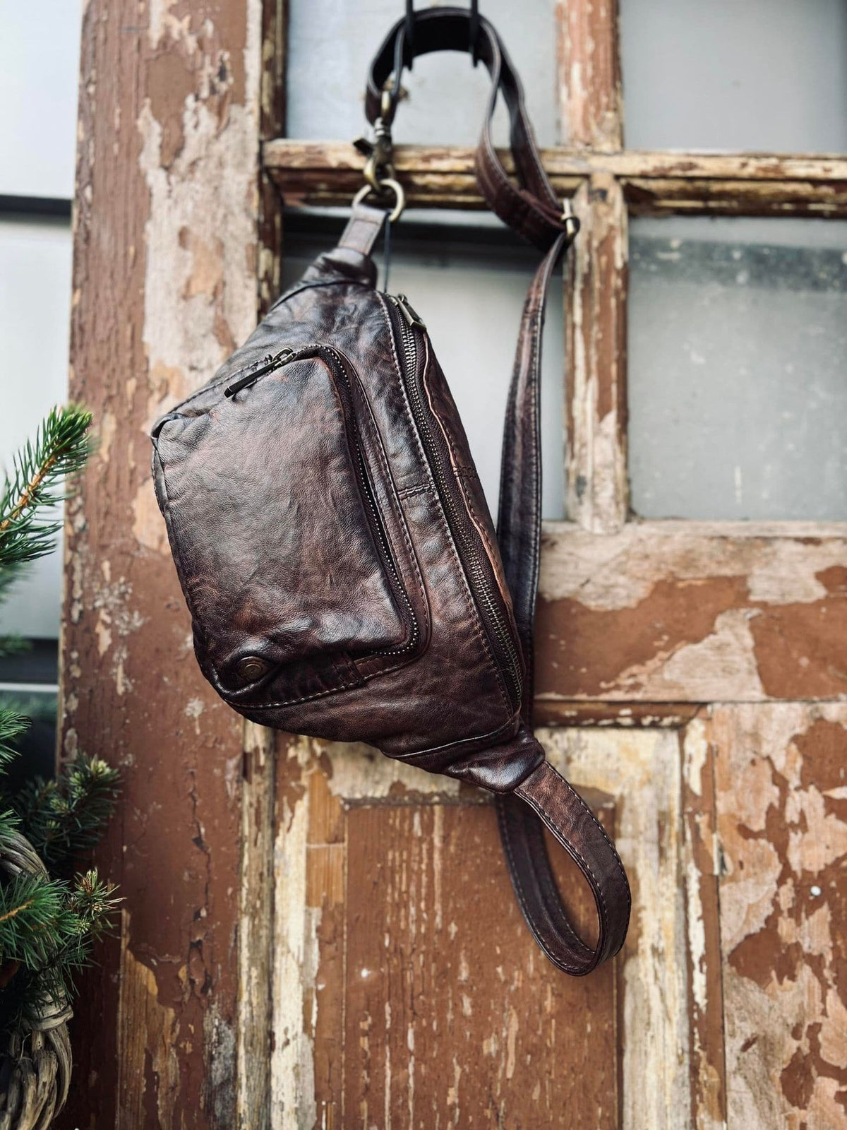 Bumbag CLASSY - Winter brown - VIAMAJA.DK