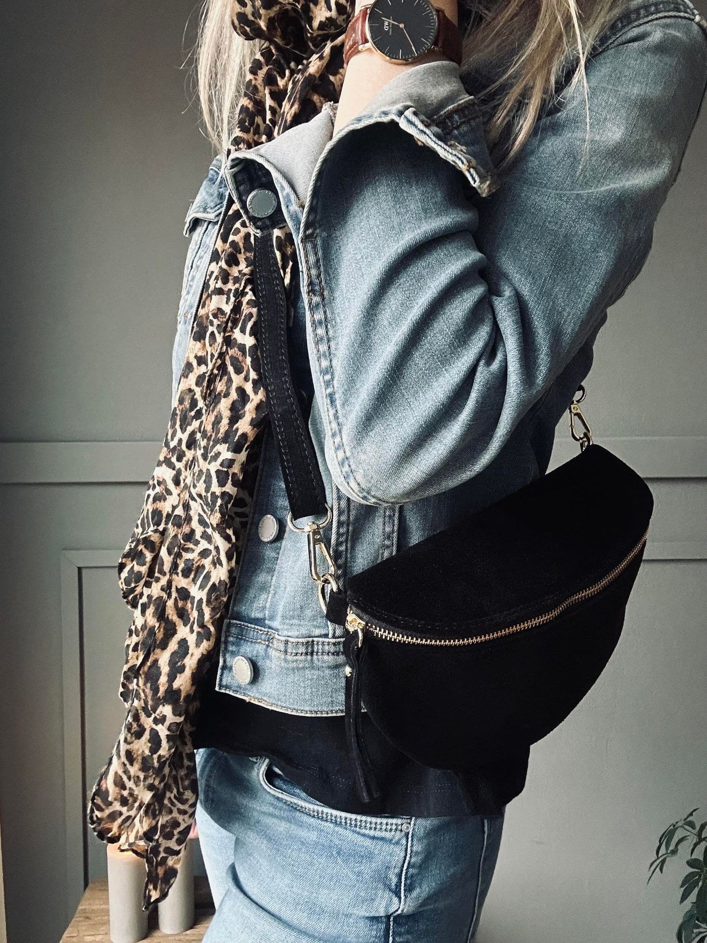 Bumbag Dora Ruskind Black - VIAMAJA.DK