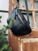 Gürteltasche Faustine schwarz - weiches Lammleder