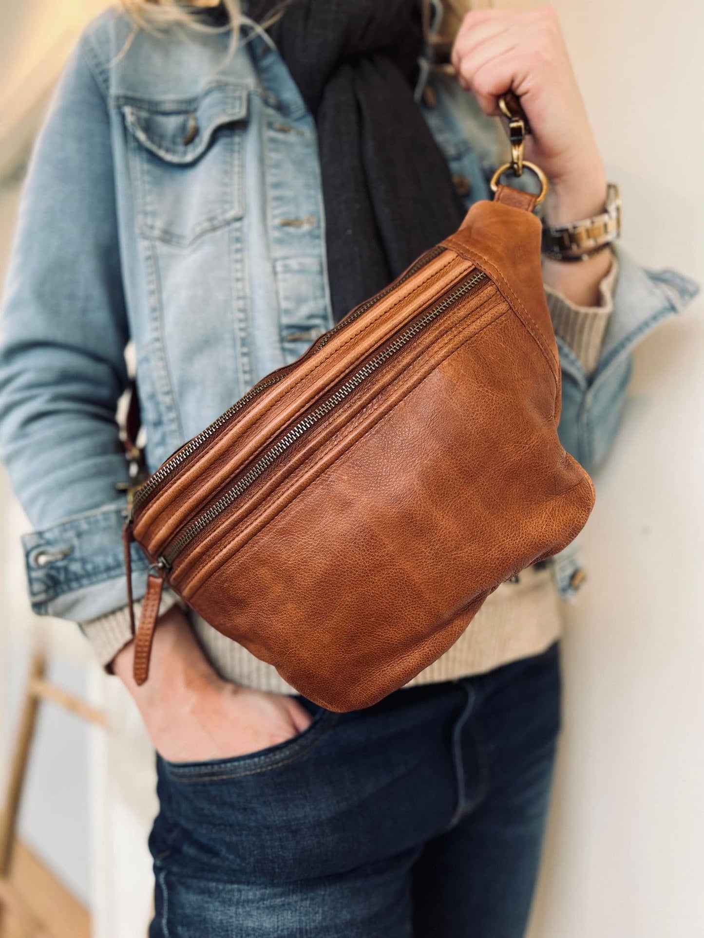 Bumbag Fello Walnut - VIAMAJA.DK