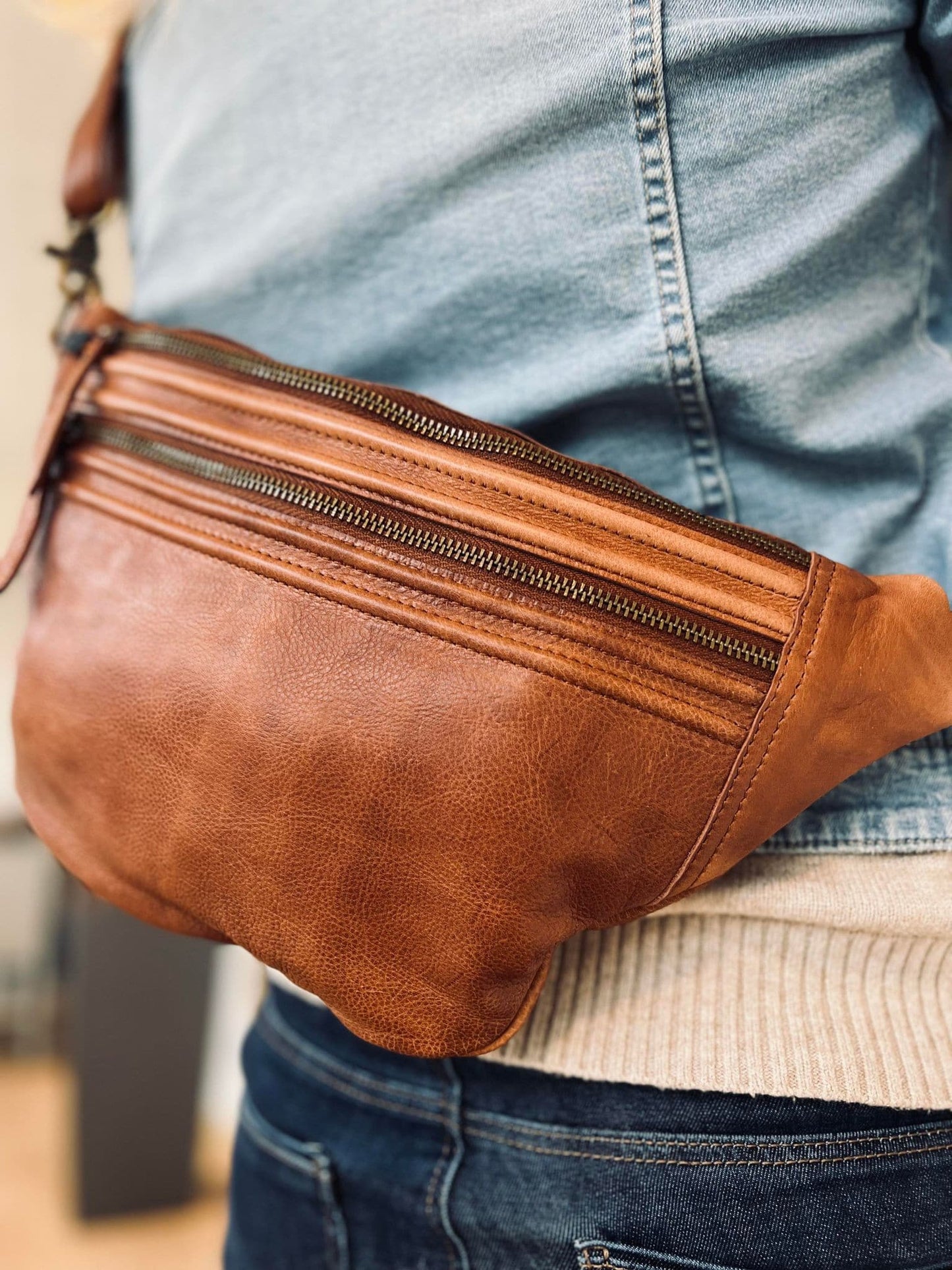 Bumbag Fello Walnut - VIAMAJA.DK