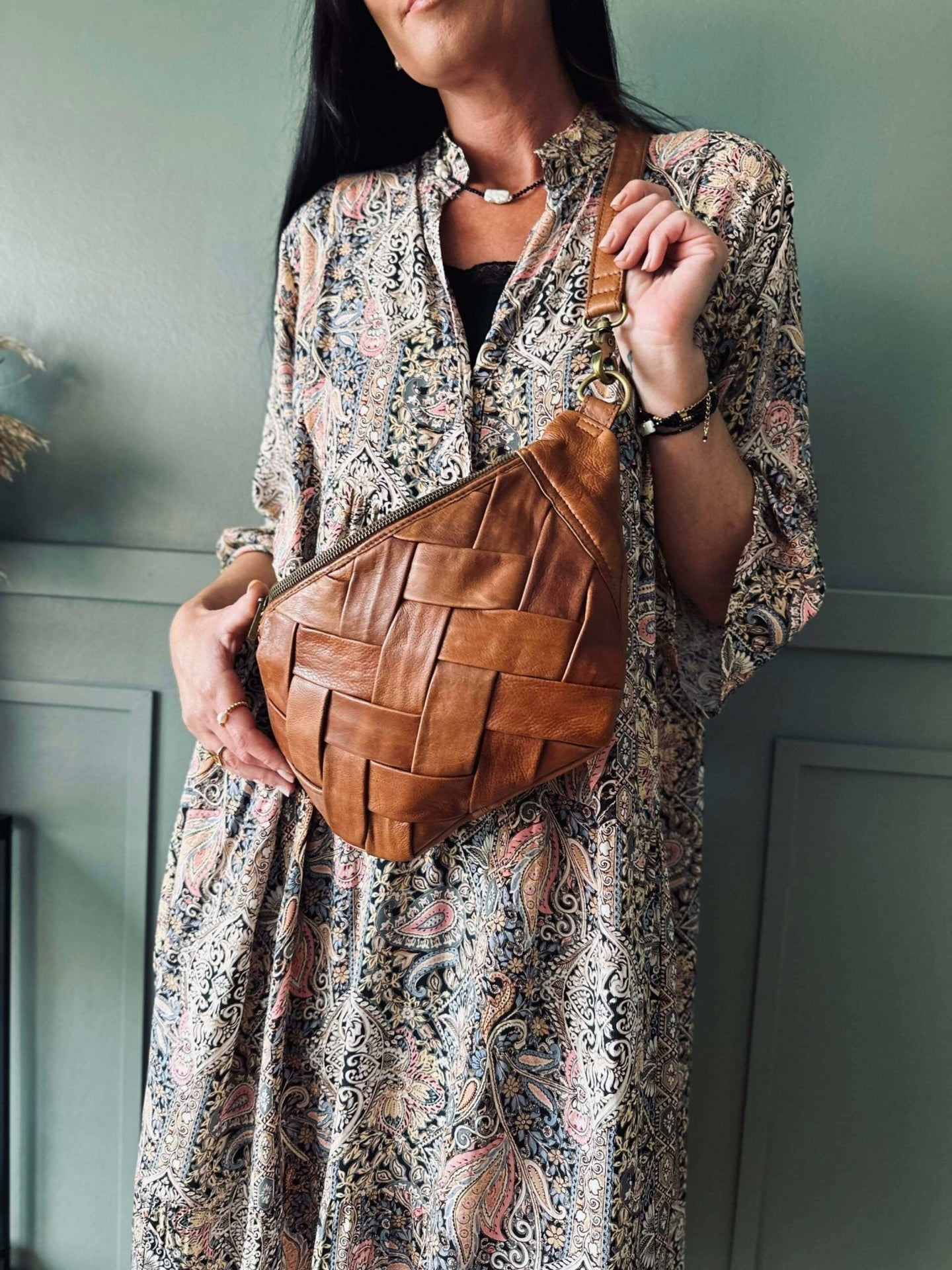 Bumbag Havana walnut - VIAMAJA.DK