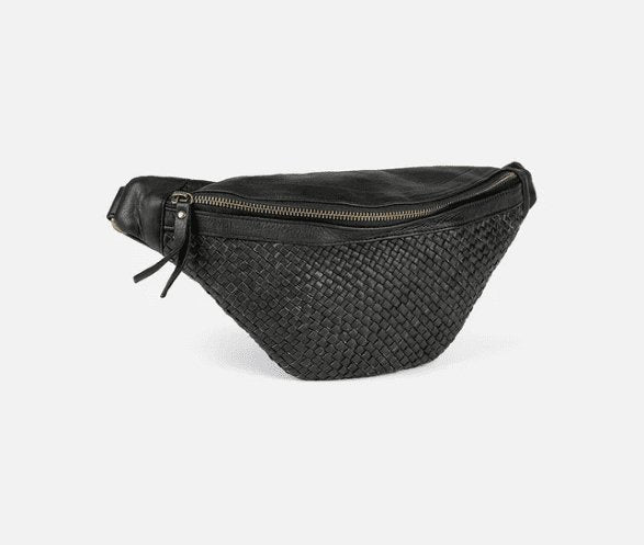 Bumbag HOLLY Flet – Black - VIAMAJA.DK