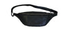 Gürteltasche aus schwarzem Büffelleder – Large