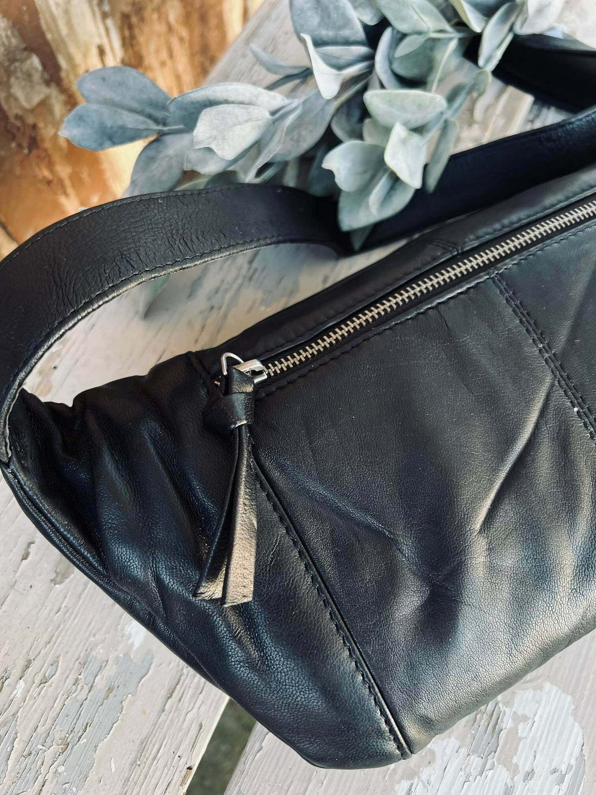 Bumbag JUNE - BIG Black - VIAMAJA.DK