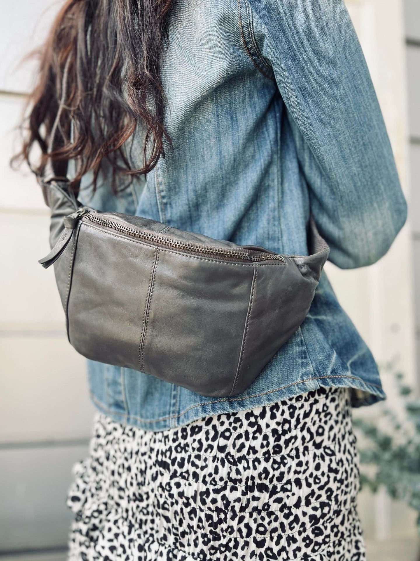Bumbag JUNE - Grey - VIAMAJA.DK