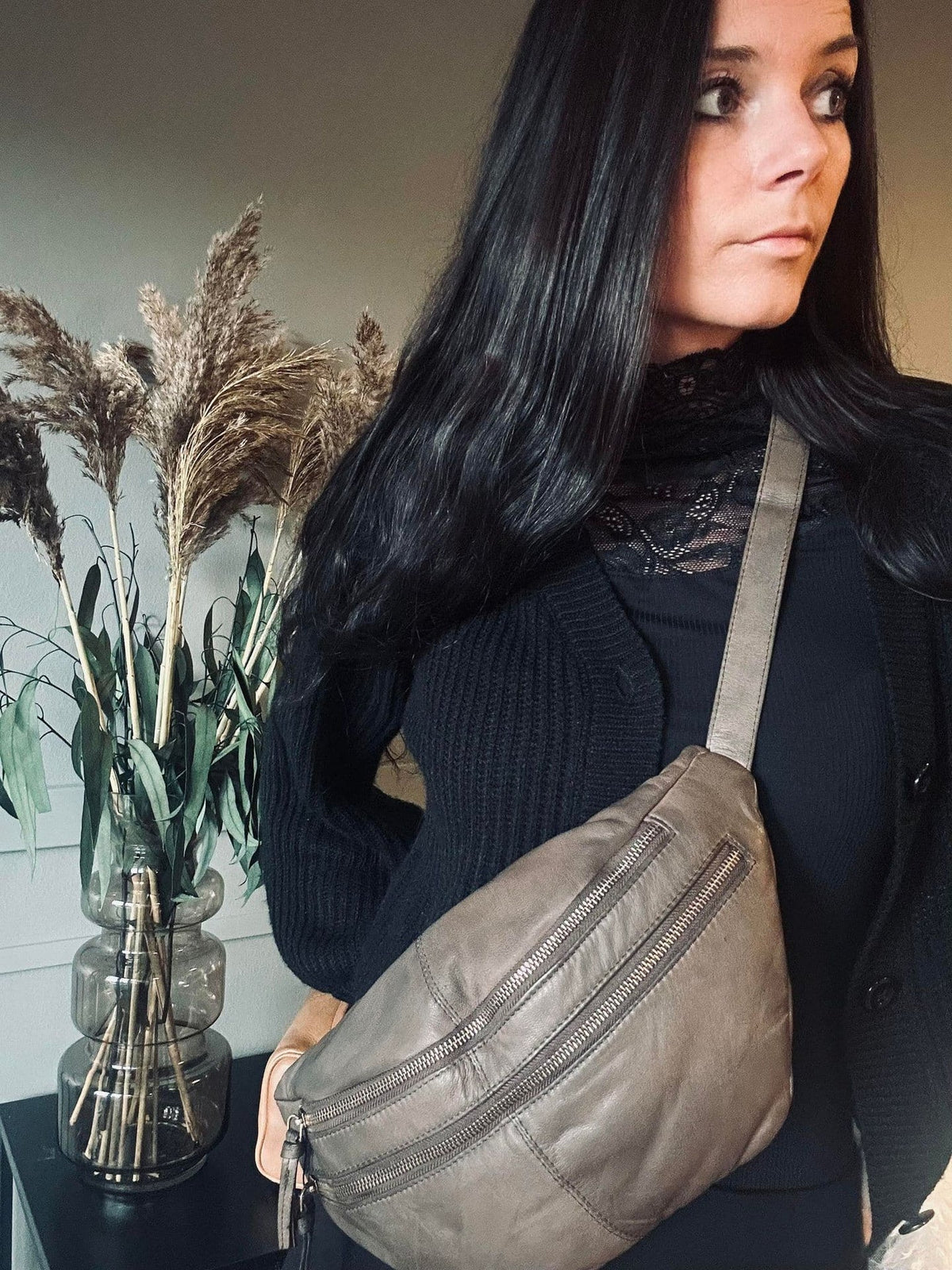 Bumbag LOCK – Brown - VIAMAJA.DK