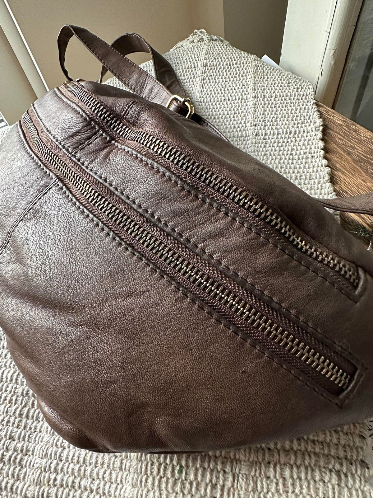 Bumbag LOCK – Brown - VIAMAJA.DK