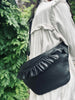 Gürteltasche mit Rüschen in ultra-weicher Lederqualität