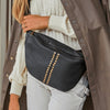 Bauchtasche mit runden Nieten - Deluxe-Qualität