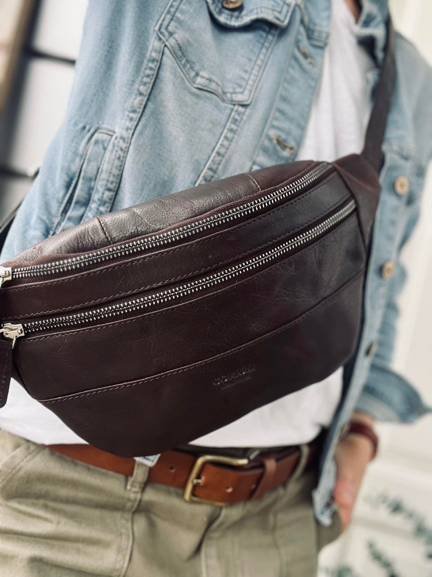 Bumbag Nelly Brown - VIAMAJA.DK