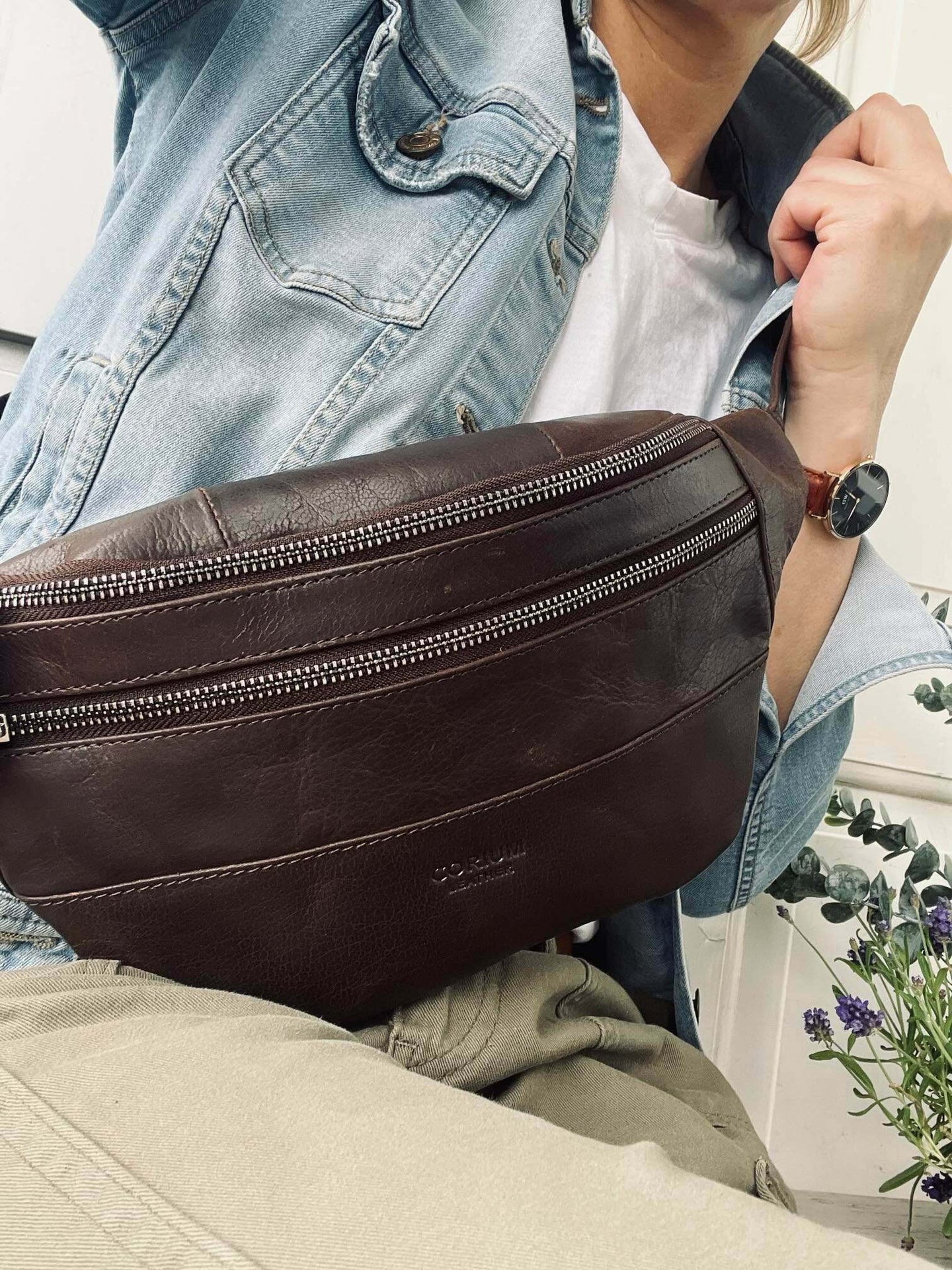 Bumbag Nelly Brown - VIAMAJA.DK