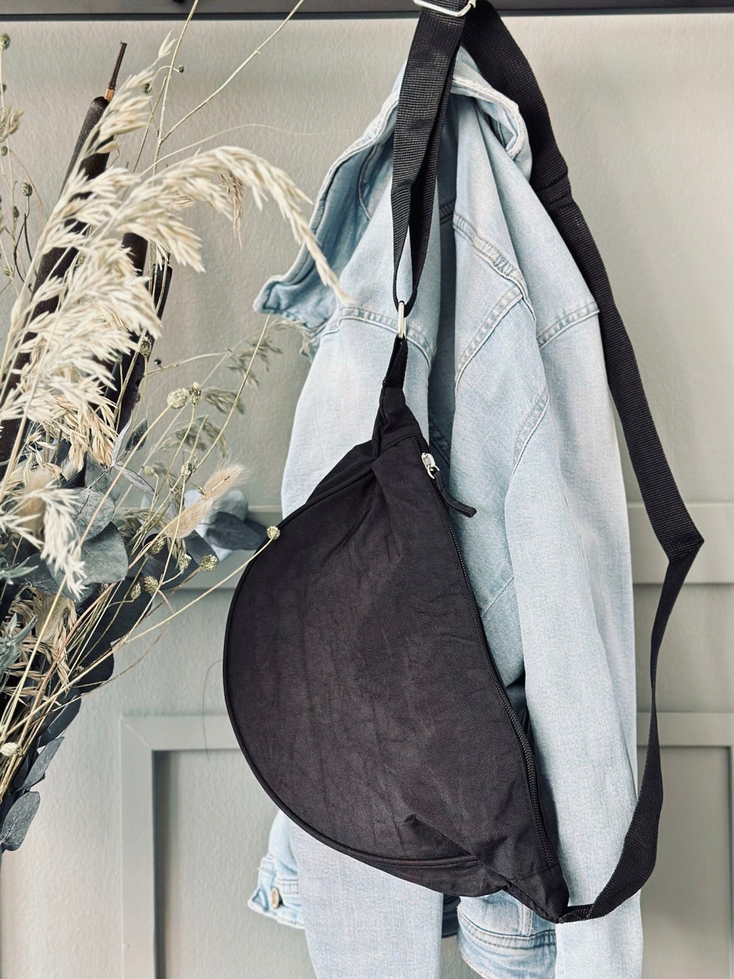 Bumbag nylon – Black - VIAMAJA.DK