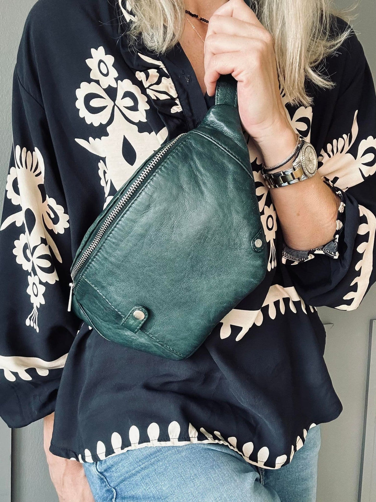 Bumbag POCKET Green - VIAMAJA.DK