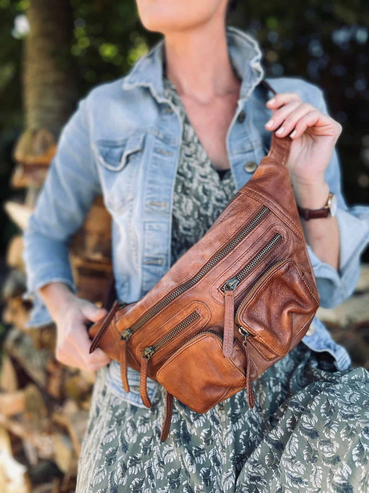 Bumbag RAW - Walnut - VIAMAJA.DK