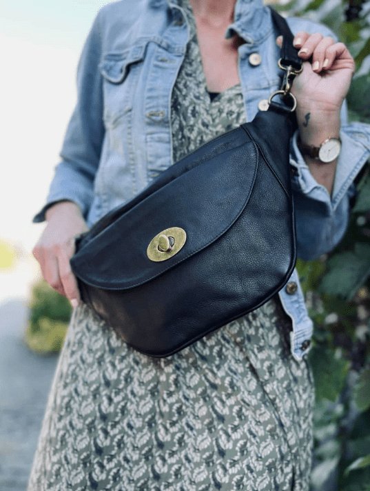 Bumbag ROSSA – Cognac - VIAMAJA.DK