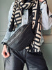 Bumbag washed cow – Black