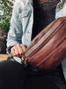 Bumbag washed cow – Braun