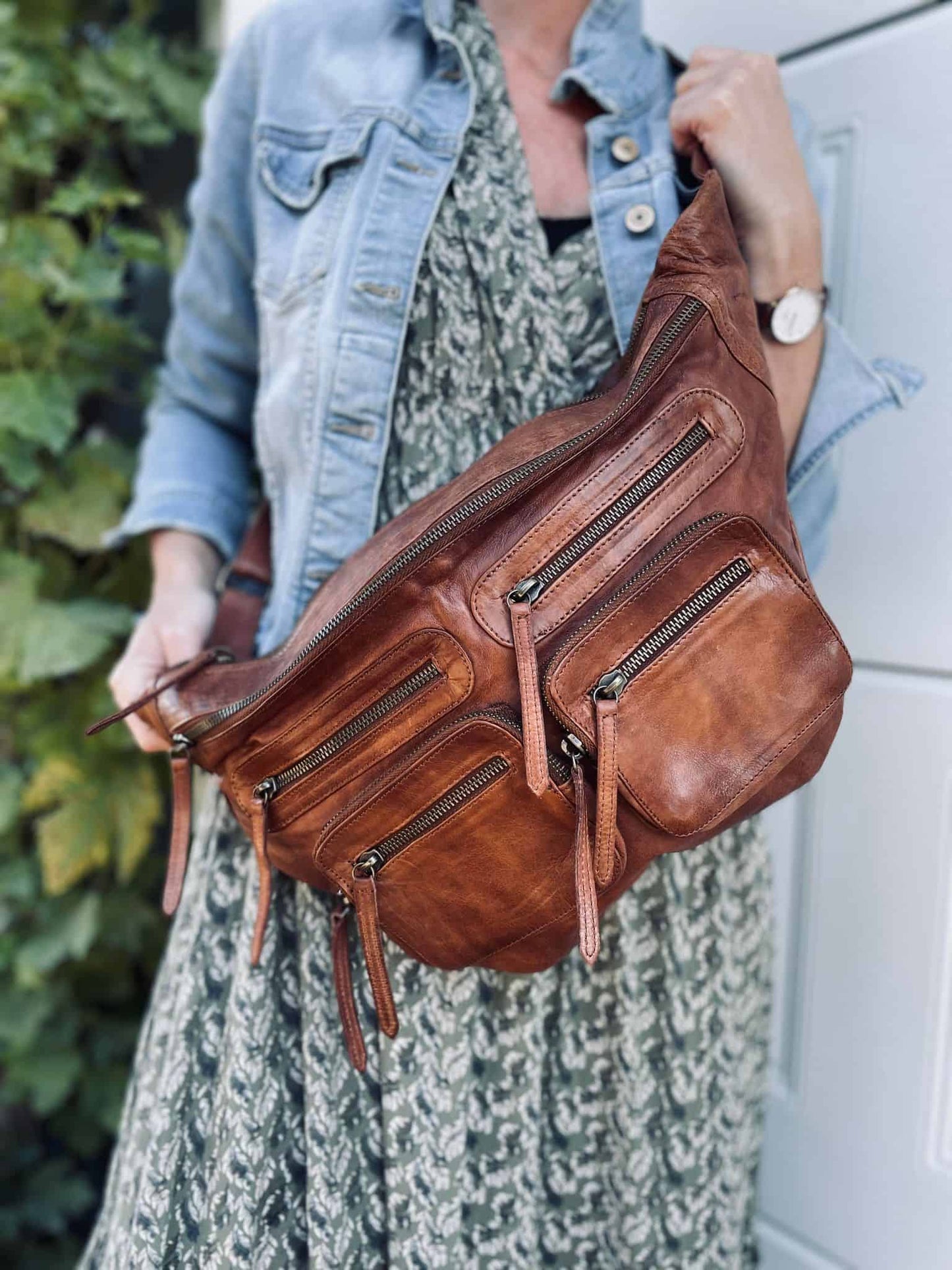 Bumbag XL RAW – Walnut - VIAMAJA.DK