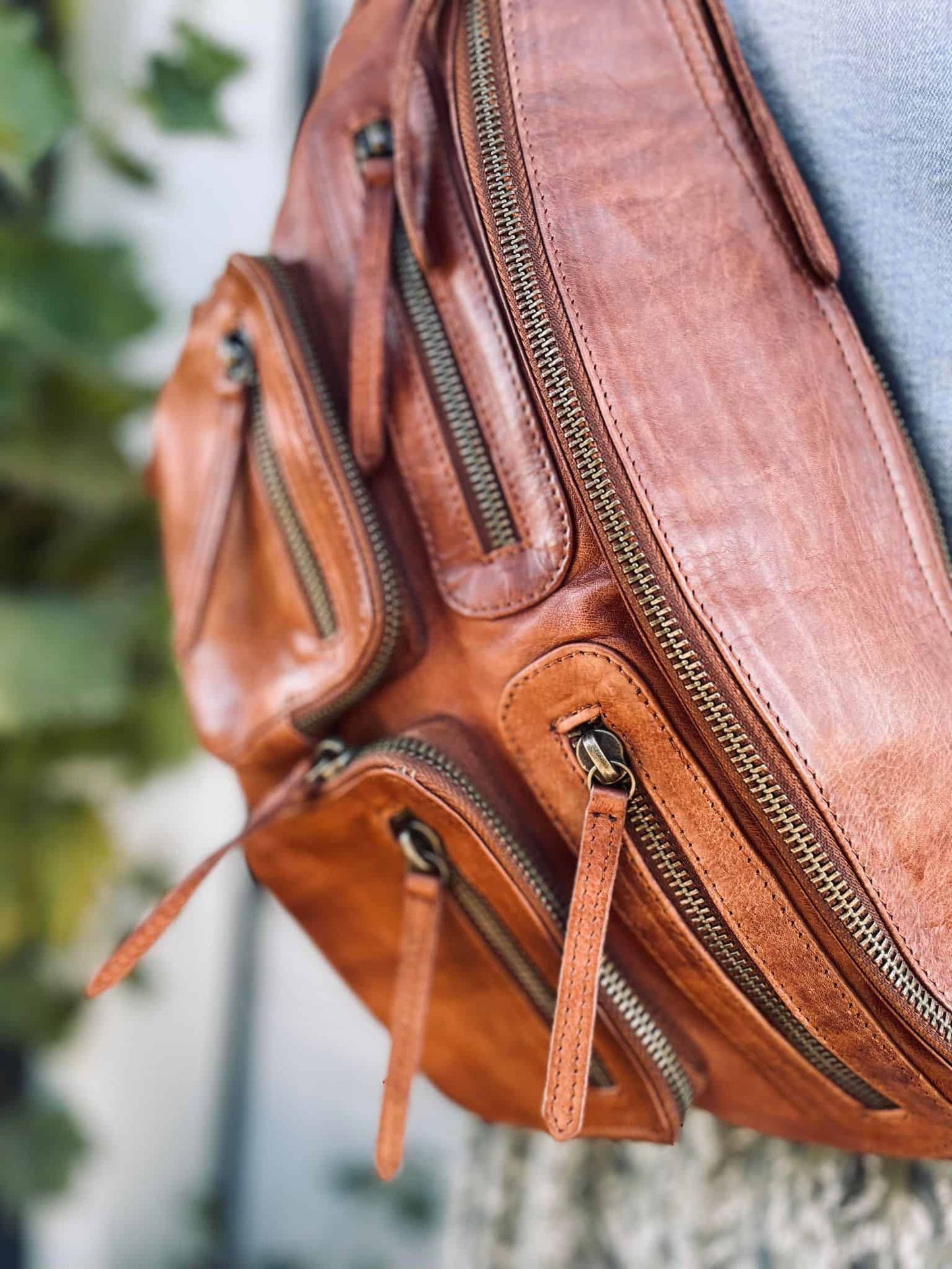 Bumbag XL RAW – Walnut - VIAMAJA.DK