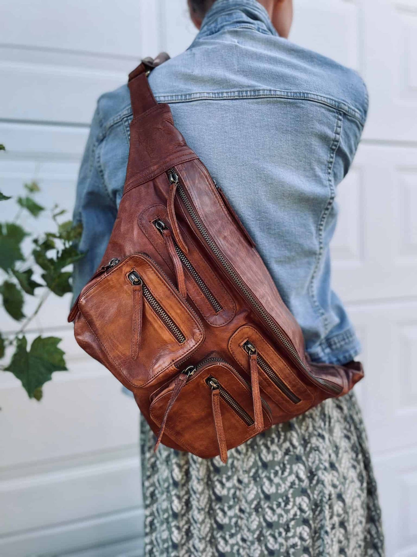 Bumbag XL RAW – Walnut - VIAMAJA.DK