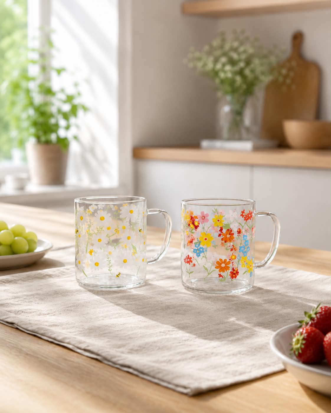 Glasbecher Summer - Color mix