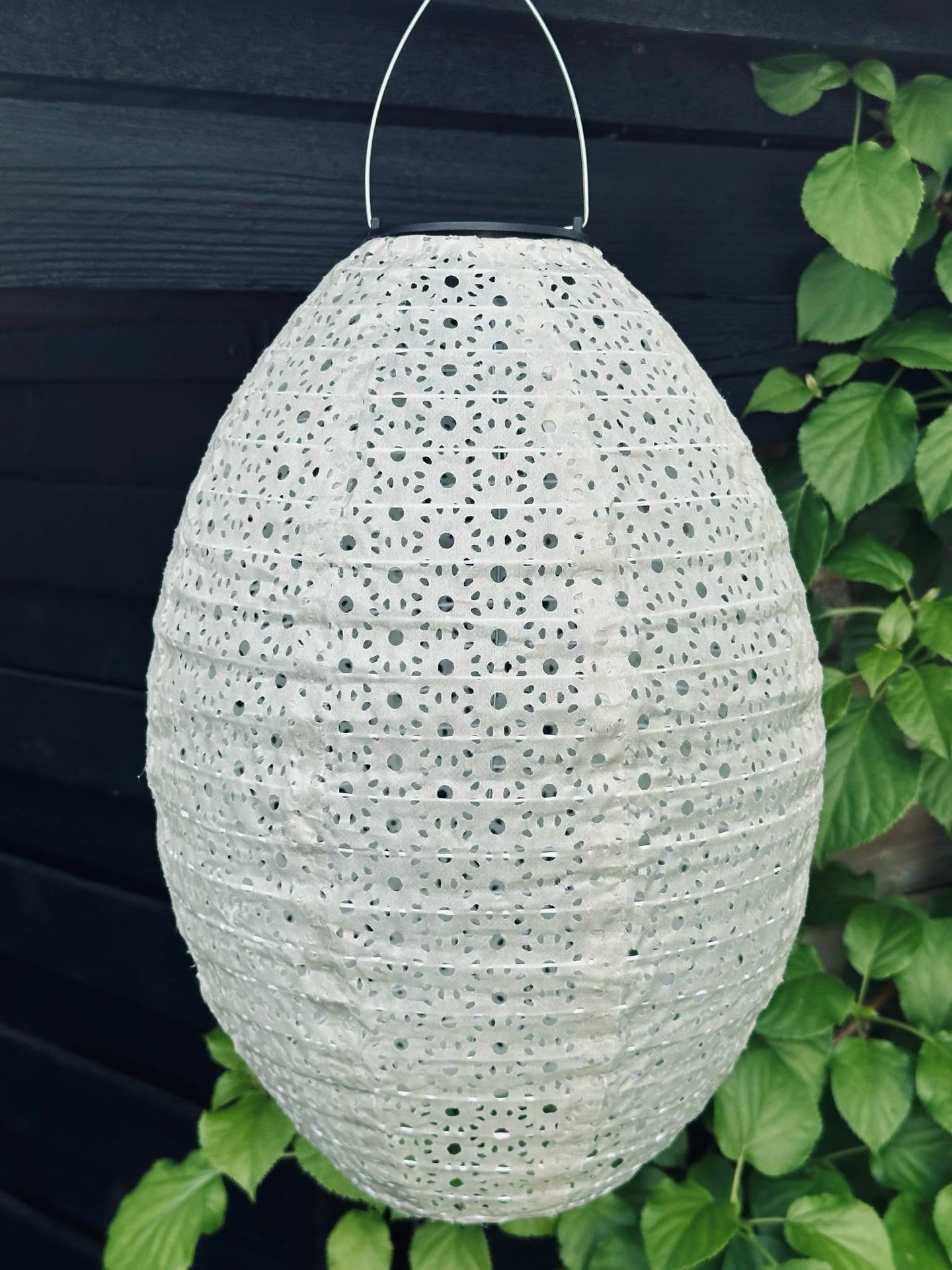 Lampe mit Solarzellen - Dusty green