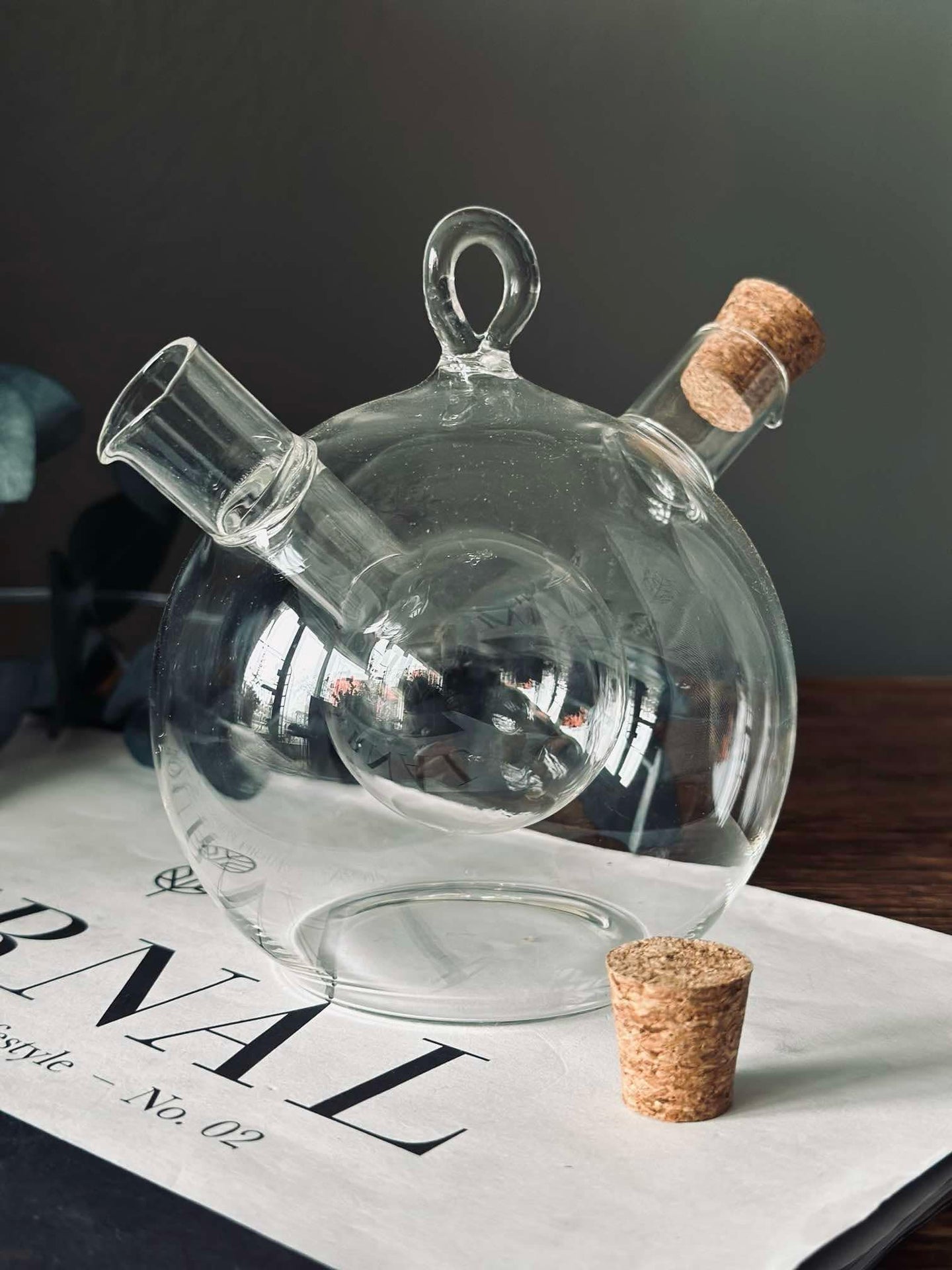 Öl-/Essigflasche