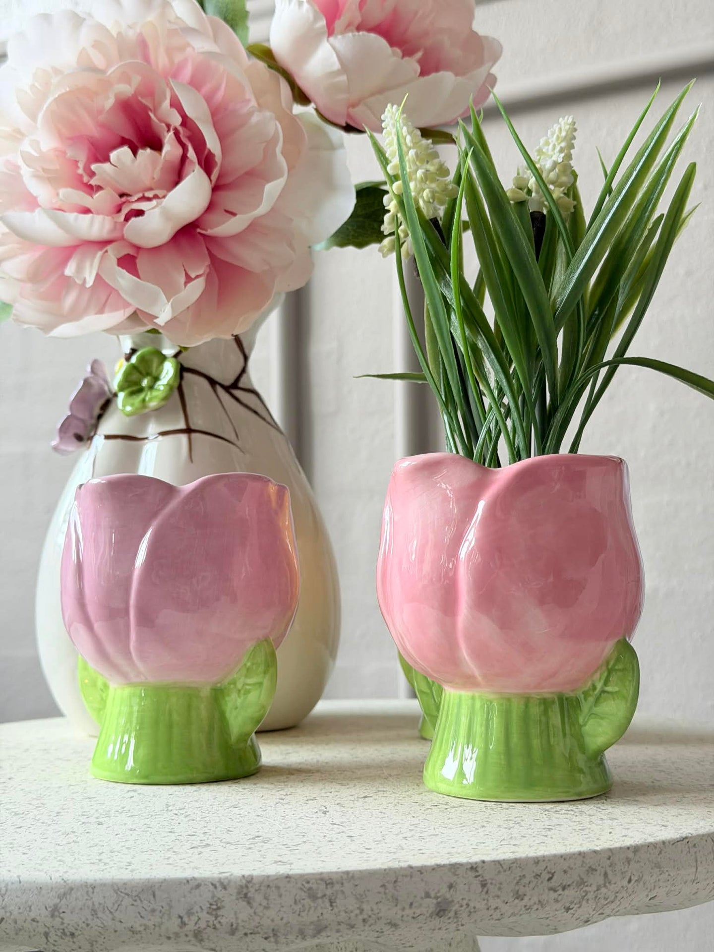 Übertopf Tulpe - mehrere Farben