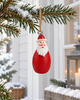 Anhänger Weihnachtsmann - wood