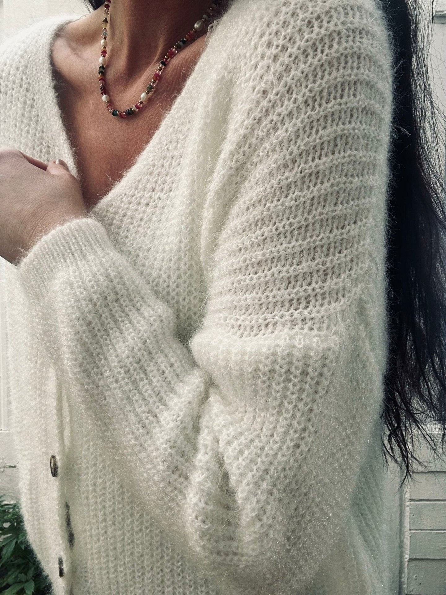 Cardigan med knapper - VIAMAJA.DK