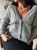 Cardigan Molly Grau