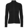 Cardigan Økotex Black – Mikrofaser