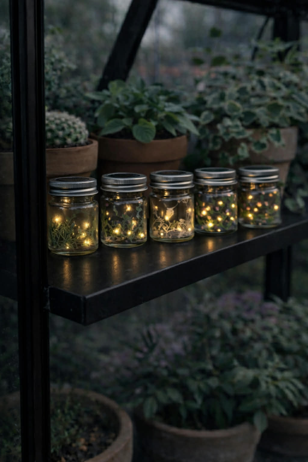Mini-Laterne mit Solar - MIX