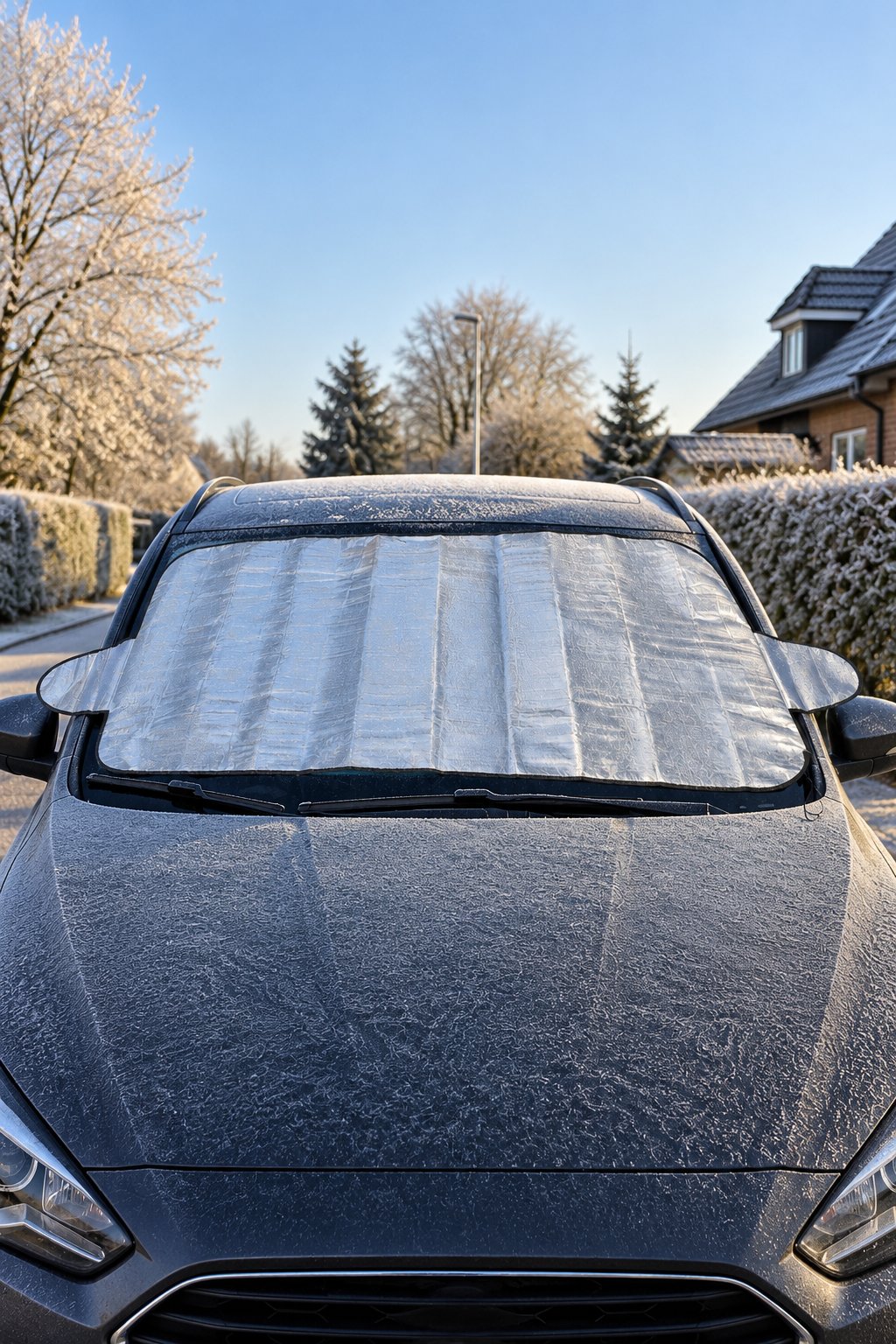 Windschutzscheibenabdeckung / Sonnen- und Schneeschutz
