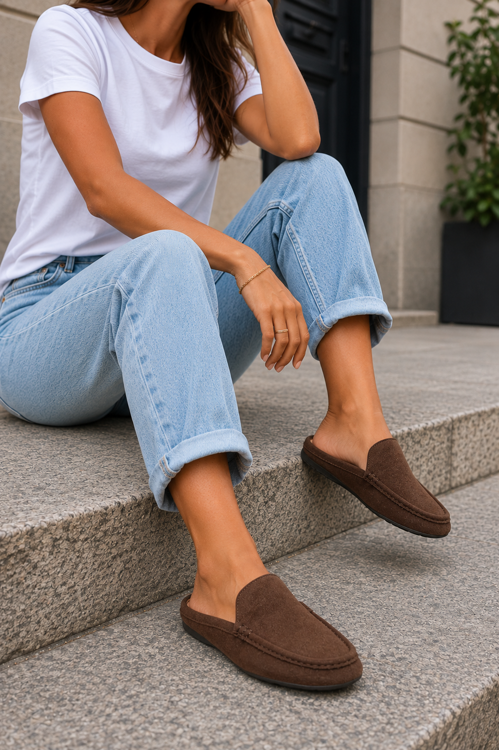 Slip-on Loafers - Braun