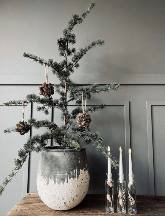 Cedertræ med potte - Grøn 150cm - VIAMAJA