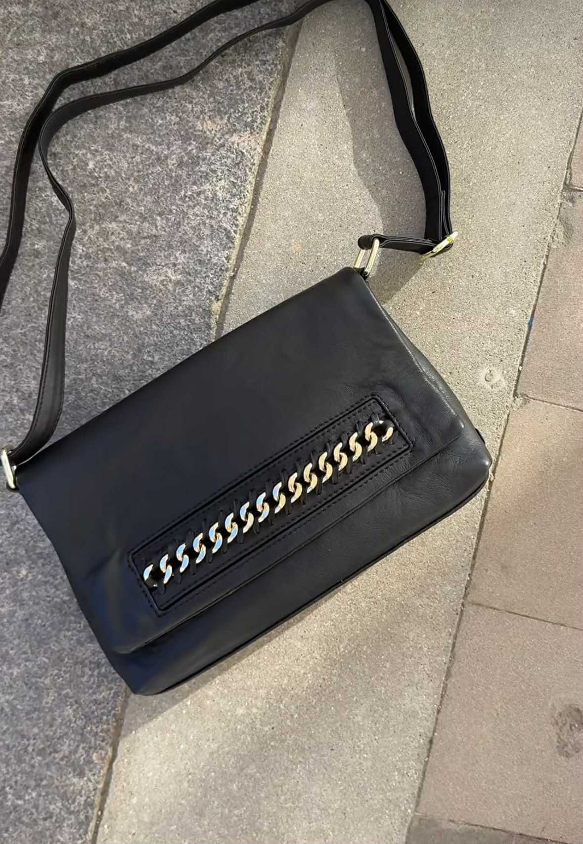 Clutch mit Goldkette - Big