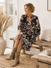 Kleid Goldie nero